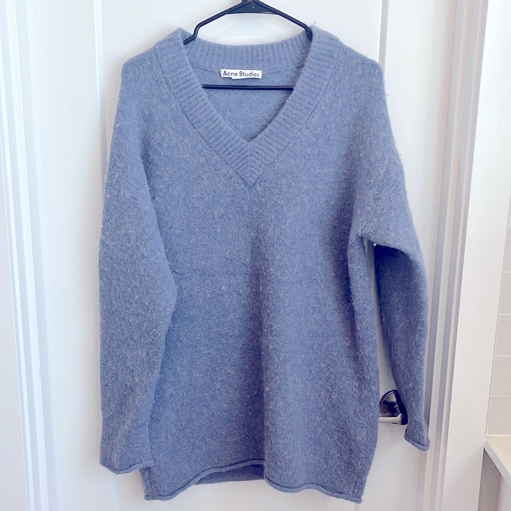 Acne Studios oversized v-neck sweater